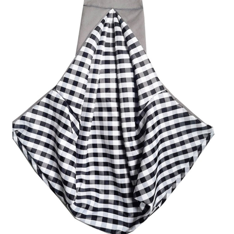 Pet Carrying Rucksack Shoulder Strap Adjustable Pet Outing Diagonal Bag(Gray) by bashfashion