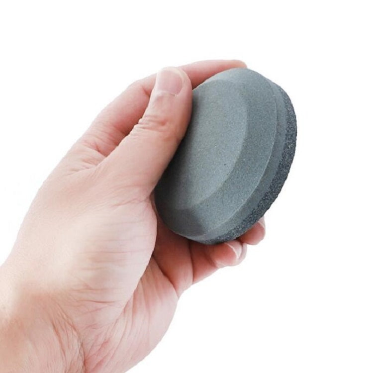 Double-Sided Whetstone Kitchen Knives Round Knife Sharpener, Style:A by bashfashion
