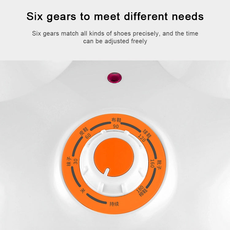 Retractable Shoe Dryer 220V Electric Dryer for Shoe Boot Glove to Deodorant Sterilization(White) by bashfashion