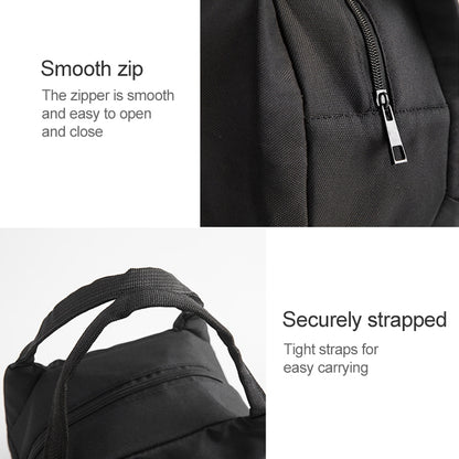 Portable Lunch Bag Thermal Insulated Lunch Box Tote Cooler Bag Bento Pouch Lunch Container School Food Storage Bags(Grey) by bashfashion