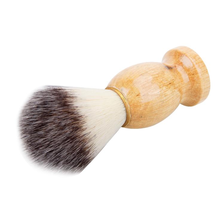 Wood Handle Hair Shaving Brush Facial Beard Cleaning Appliance Shave Salon Badger Hair Tool Razor Brush by bashfashion