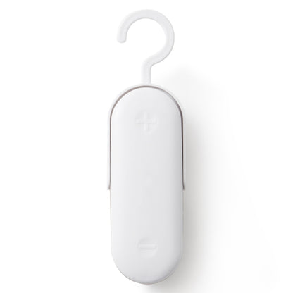 Household Mini Heat Sealing Machine Package Sealer Clamps(Gray) by bashfashion