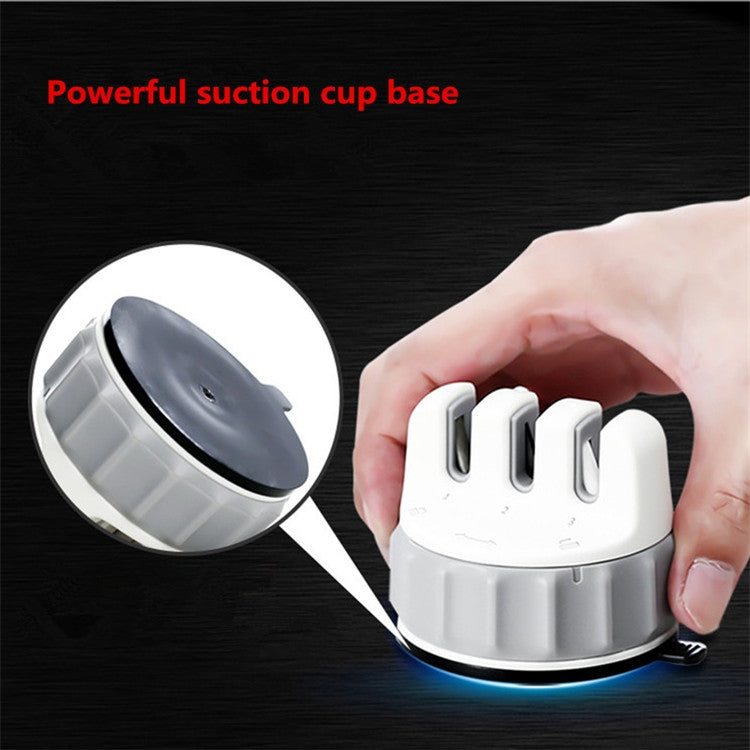 Kitchen Suction Cup Knife Sharpener Household Knife Sharpening Tool by bashfashion