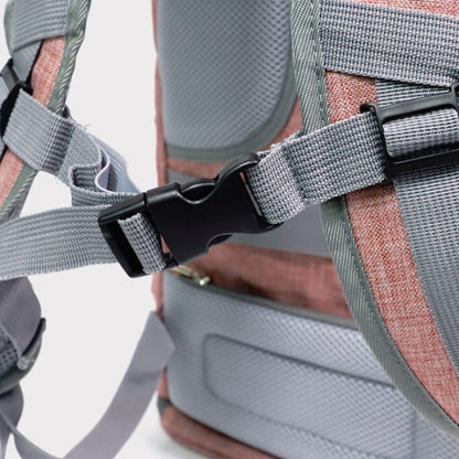 LDLC Pets Going Out Portable Foldable Breathable Backpack, Size:M(Light Gray) by bashfashion