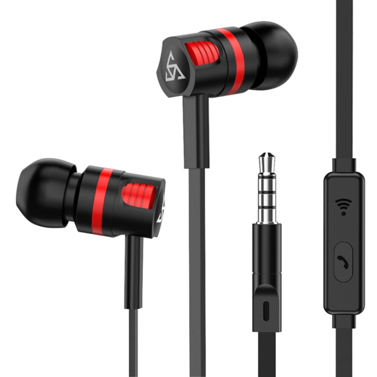 Super Bass Stereo Earphone with Microphone for Samsung / Xiaomi Mobile Phone(White Earphone) by bashfashion