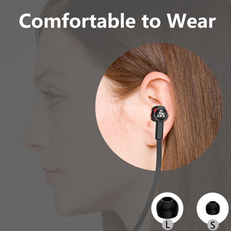 Super Bass Stereo Earphone with Microphone for Samsung / Xiaomi Mobile Phone(Black Earphone) by bashfashion