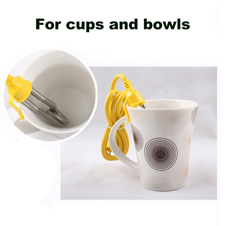 MJ-R4 Electric Water Heater Element Mini Boiler Hot Water Immersion Travel Use 600W (Color Random Delivery) by bashfashion