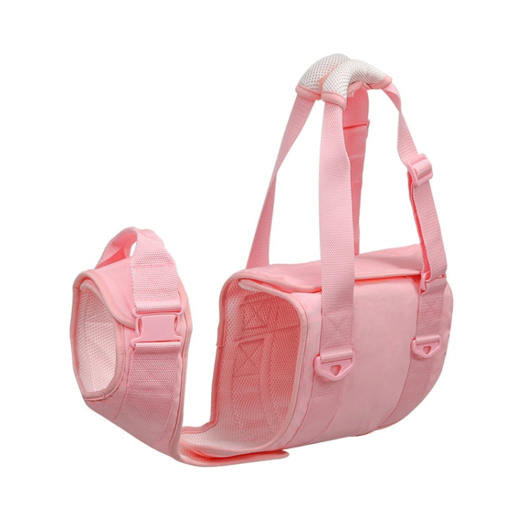 Pet Leash Senior Dogs Walking Aids Chest Harness, Size: S(Pink) by bashfashion