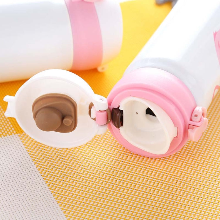 Bouncing Vacuum Flask Mug Travel Stainless Steel Thermos Cup, Capacity:350ml(Pineapple) by bashfashion