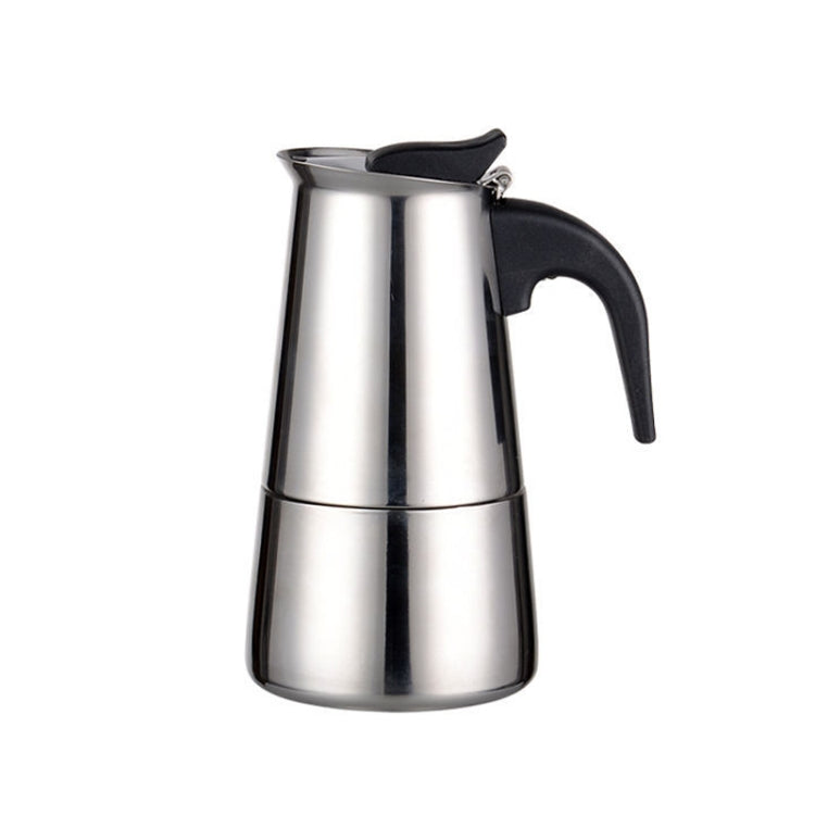 Stainless Steel Moka Coffee Maker Pot Filter(100ml) by bashfashion