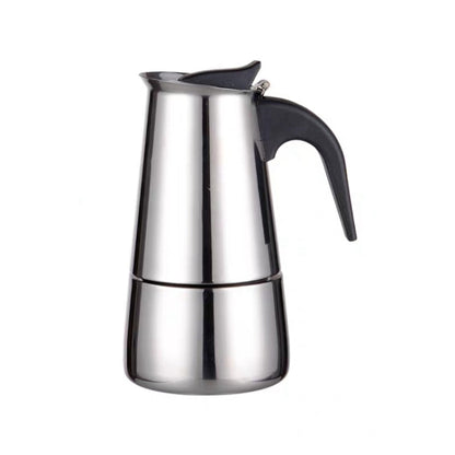 Stainless Steel Moka Coffee Maker Pot Filter(200ml) by bashfashion