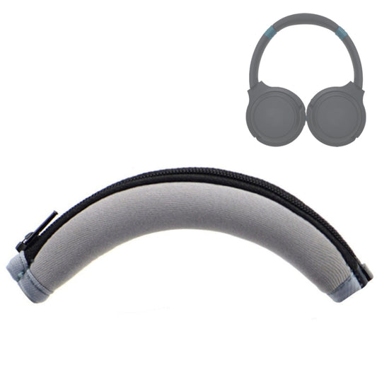 2 PCS Headset Head Beam Protective Cover for Audio-Technica ATH-S200BT(Gray) by bashfashion