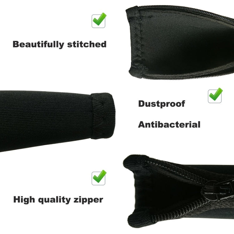 2 PCS Headset Head Beam Protective Cover for Audio-Technica ATH-S200BT(Black) by bashfashion