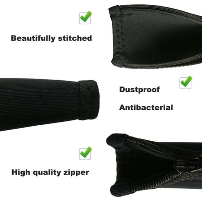 2 PCS Headset Head Beam Protective Cover for Audio-Technica ATH-S200BT(Black) by bashfashion