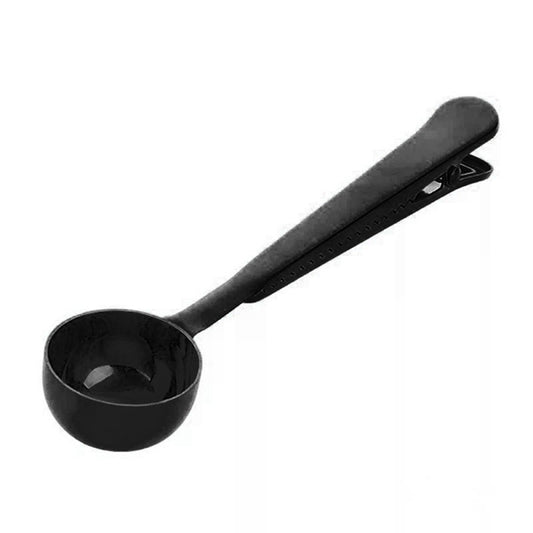 Multifunction Kitchen Coffee Scoop With Clip Stainless Steel Tea Coffee Measuring Cup Coffee Scoop by bashfashion
