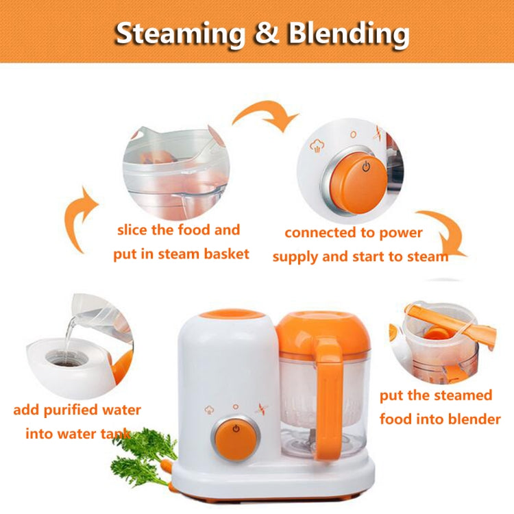 Food Supplement Cooking Mixing One Multifunctional Electric Mini Baby Food Cooking Machine by bashfashion