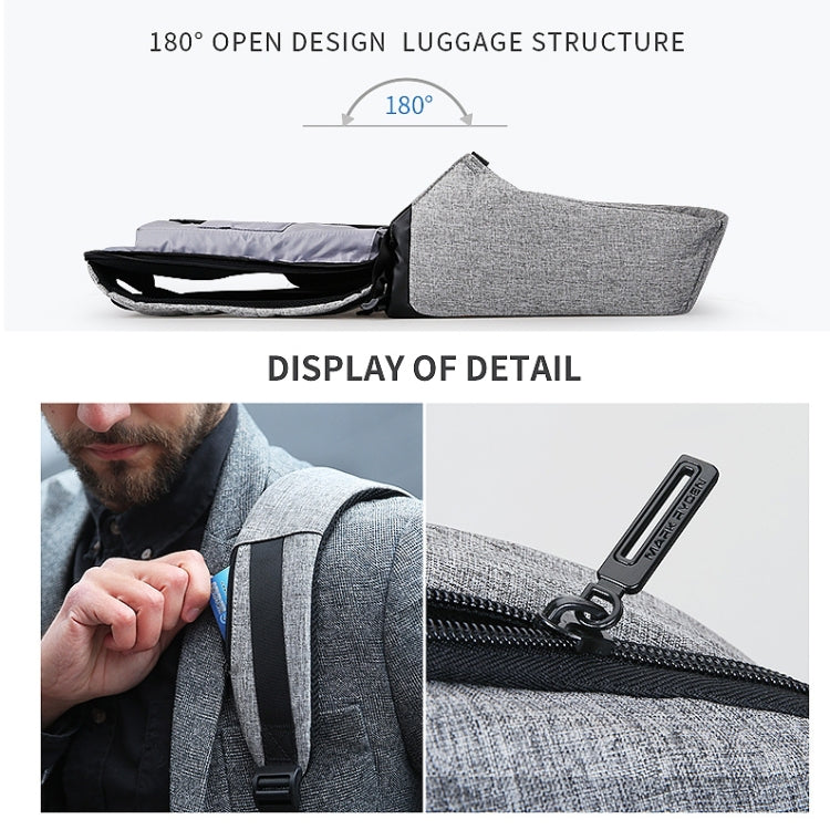 Mark Ryden Multifunction USB charging Men 15inch Laptop Backpack by bashfashion