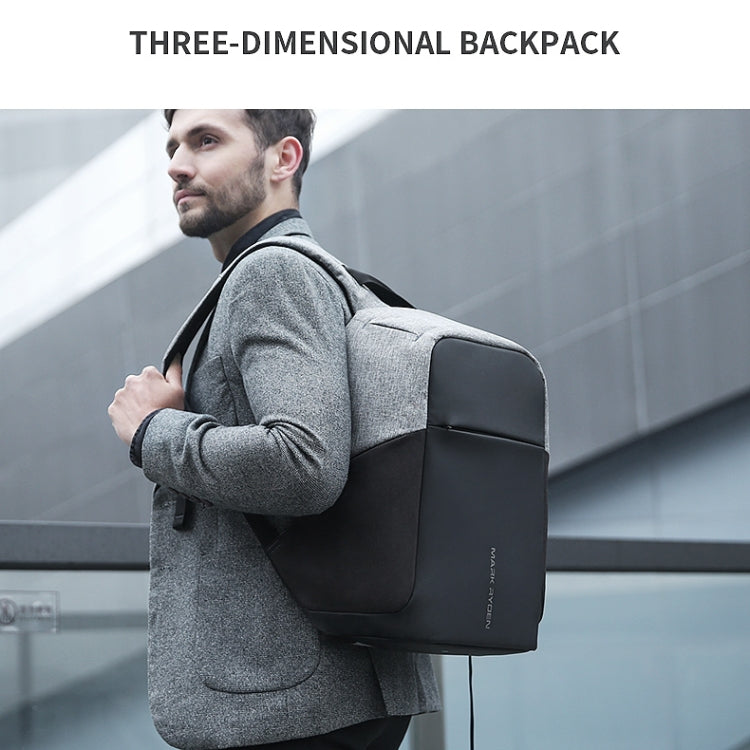 Mark Ryden Multifunction USB charging Men 15inch Laptop Backpack by bashfashion