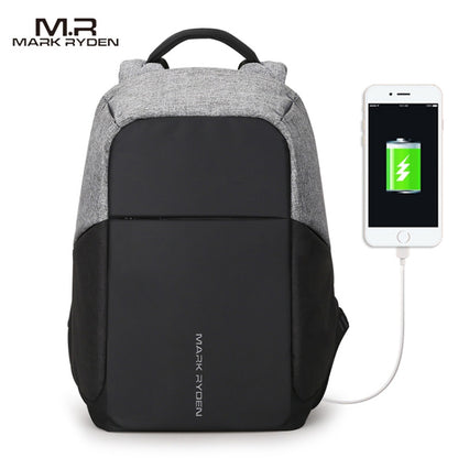 Mark Ryden Multifunction USB charging Men 15inch Laptop Backpack by bashfashion