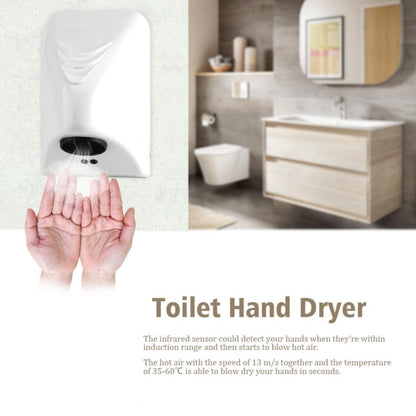 Household Hotel Bathroom Automatic Induction Hands Drying Device by bashfashion