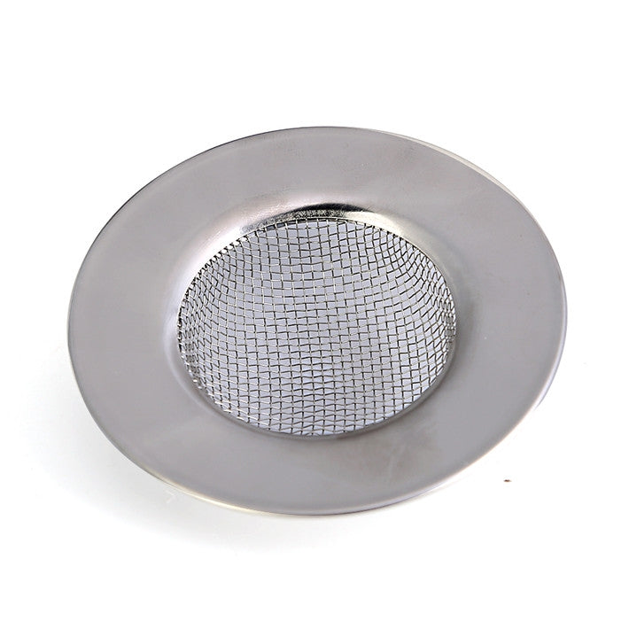 2 PCS Stainless Steel Bathtub Hair Catcher Stopper Shower Drain Hole Filter Metal Sink Strainer by bashfashion