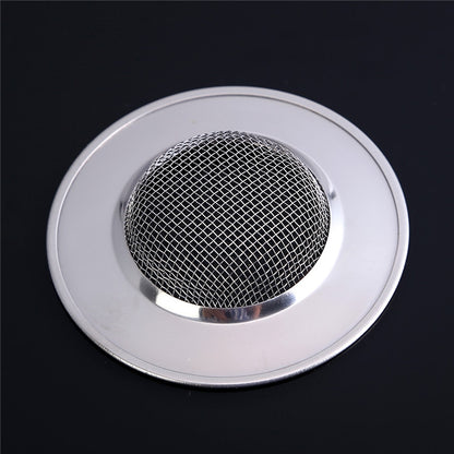 2 PCS Stainless Steel Bathtub Hair Catcher Stopper Shower Drain Hole Filter Metal Sink Strainer by bashfashion