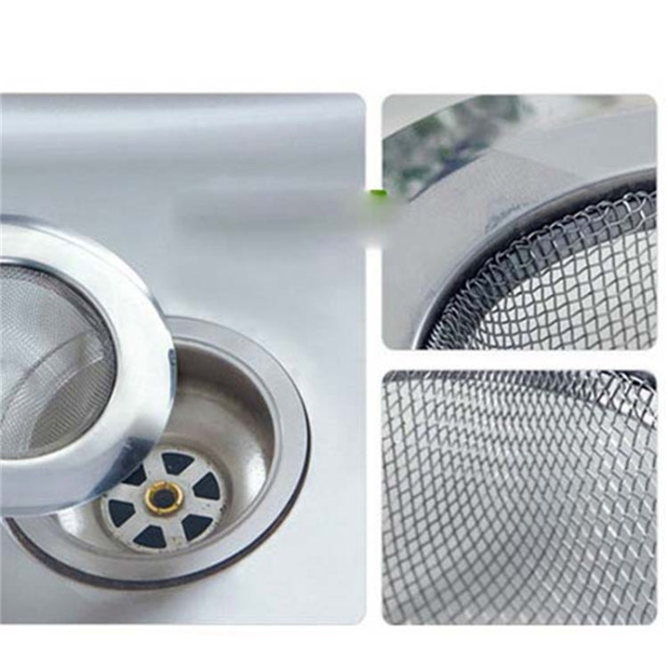 2 PCS Stainless Steel Bathtub Hair Catcher Stopper Shower Drain Hole Filter Metal Sink Strainer by bashfashion