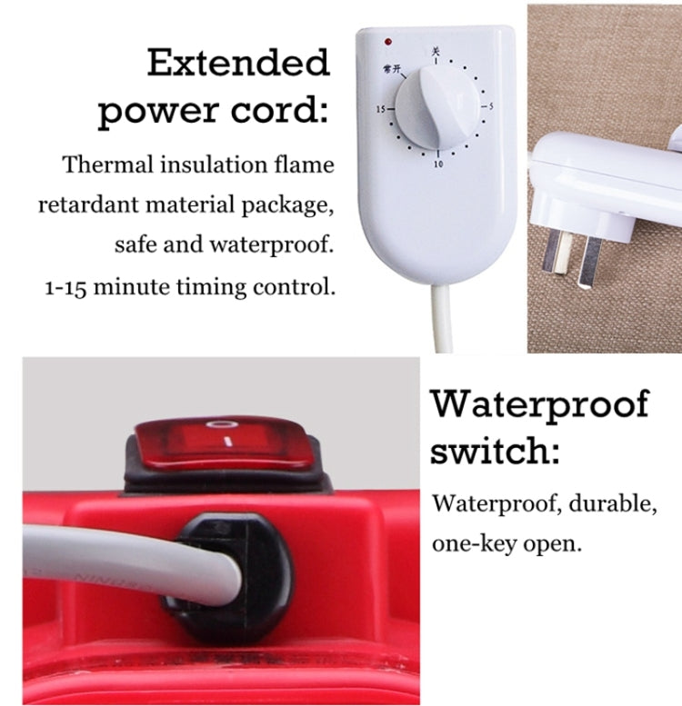 HX-02DS Household Portable Small Portable Washing Machine, CN Plug by bashfashion