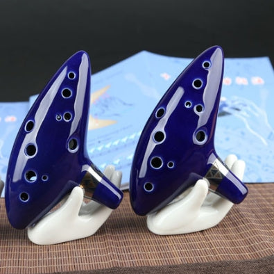 12-holes Ocarina Alto C for Beginners by bashfashion