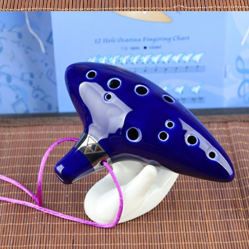 12-holes Ocarina Alto C for Beginners by bashfashion
