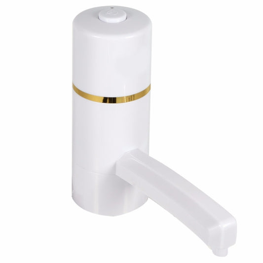 Water Dispenser Wireless Electric Water Bottle Pump Dispenser(White) by bashfashion