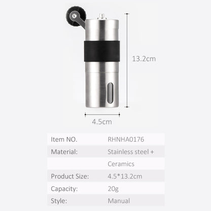 Mini Manual Stainless Steel Coffee Grinder by bashfashion