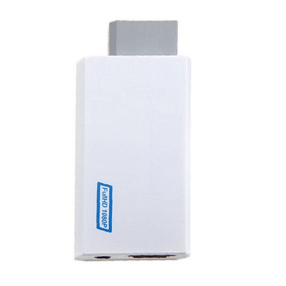 Plug and Play Wii to HDMI 1080p Converter Adapter Wii 2 hdmi 3.5mm Audio Box Wii-link for Nintendo Wii by bashfashion