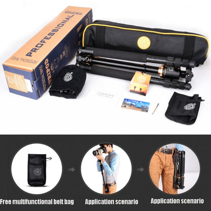 Q999h Horizontal Cantilever Gimbal Tripod Mount L Type Bracket with Tripod Ball-Head by bashfashion