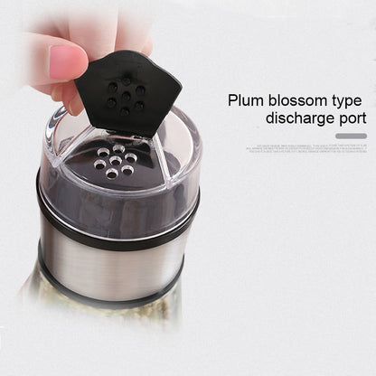 Press Type Salt Control Bottle Kitchen Household Sealed Moisture-Proof Metering Tank Set by bashfashion