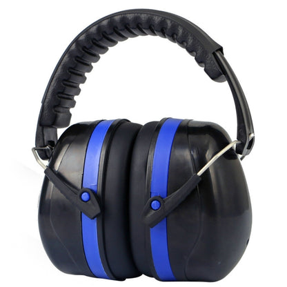 Soundproof Earmuffs Noise-Proof Sleep Earmuffs Industrial Protective Earmuffs Ear Caps(Blue Black) by bashfashion
