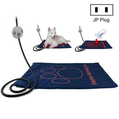 Pet Heating Pad Waterproof and Anti-Scratch Electric Blanket, Size: 60x45cm, Specification: JP Plug by bashfashion