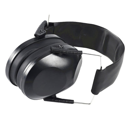 Learn Sleep Industry Noise Cancelling Earmuffs Shooting Soundproof Earmuffs(Black) by bashfashion