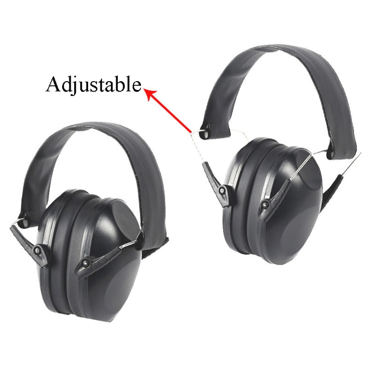 Learn Sleep Industry Noise Cancelling Earmuffs Shooting Soundproof Earmuffs(Black) by bashfashion