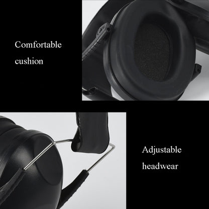 Learn Sleep Industry Noise Cancelling Earmuffs Shooting Soundproof Earmuffs(Black) by bashfashion