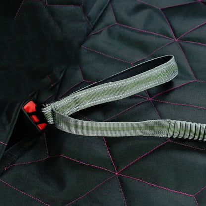 Dog Outdoor Anti-Scourge Traction Rope Nylon Reflective Elastic Stretch Dog Walking Rope( Green) by bashfashion