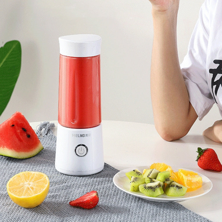 MEILING ML-88 Portable Electric USB Rechargeable Juicer Vegetable Fruit Squeezers Juicer(White) by bashfashion