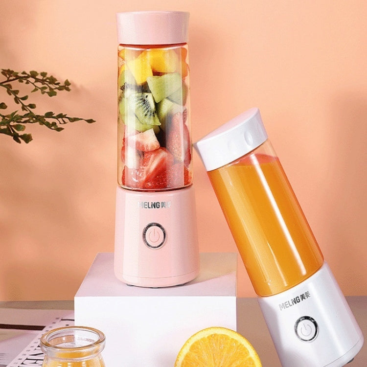 MEILING ML-88 Portable Electric USB Rechargeable Juicer Vegetable Fruit Squeezers Juicer(White) by bashfashion