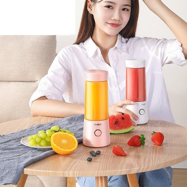 MEILING ML-88 Portable Electric USB Rechargeable Juicer Vegetable Fruit Squeezers Juicer(White) by bashfashion