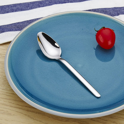 2 PCS Thick Stainless Steel Western Food Spoon Coffee Spoon, Size:S by bashfashion