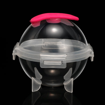 12 PCS Whiskey Ice Ball Mold Silicone PP Round Ice Tray Random Color Delivery, Style:Detachable Cover by bashfashion