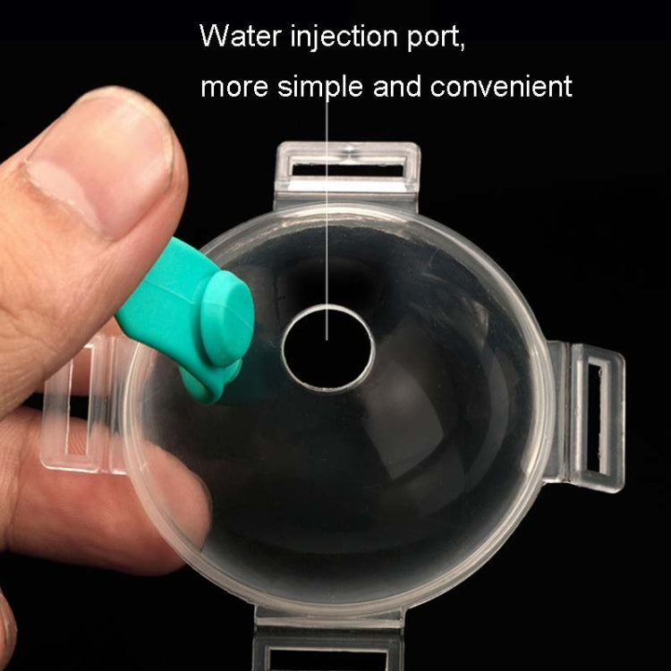 12 PCS Whiskey Ice Ball Mold Silicone PP Round Ice Tray Random Color Delivery, Style:Detachable Cover by bashfashion