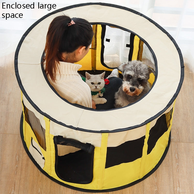 Pet Tent Dog Breeding Chamber Cat Delivery Room, Specification: Extra Large 55x110cm(Pink) by bashfashion