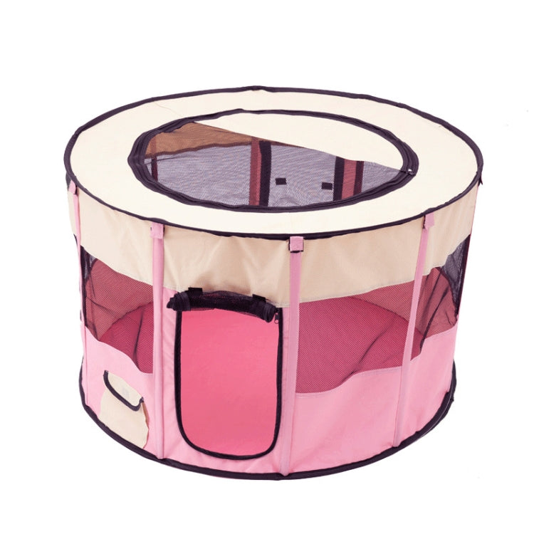 Pet Tent Dog Breeding Chamber Cat Delivery Room, Specification: Large 90x55cm(Pink) by bashfashion