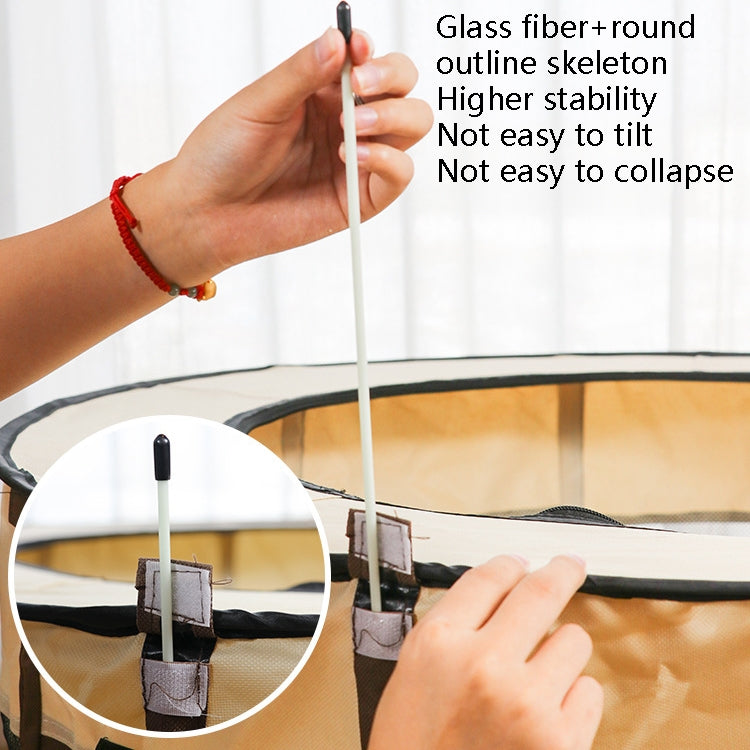 Pet Tent Dog Breeding Chamber Cat Delivery Room, Specification: Large 90x55cm(Pink) by bashfashion